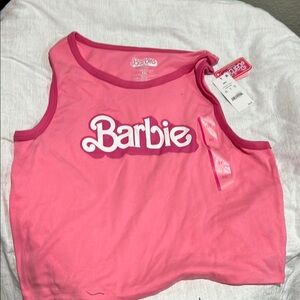 Barbie Pink Kids Tank Top